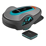 Gardena Mähroboter smart SILENO Life 1000 m² Set: Innovative LONA AI-Technologie, Steuerung per App, SensorControl, für Steigungen bis zu 35 Prozent, inkl. smart Gateway, DE-Version (19702-60)