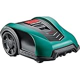Bosch DIY Rasenmähroboter, 18 V, 2.5 Ah, 18 cm Schnittbreite, bis zu 350 m² Mähfläche Pro Ladung, 1 Stück, 06008B0000